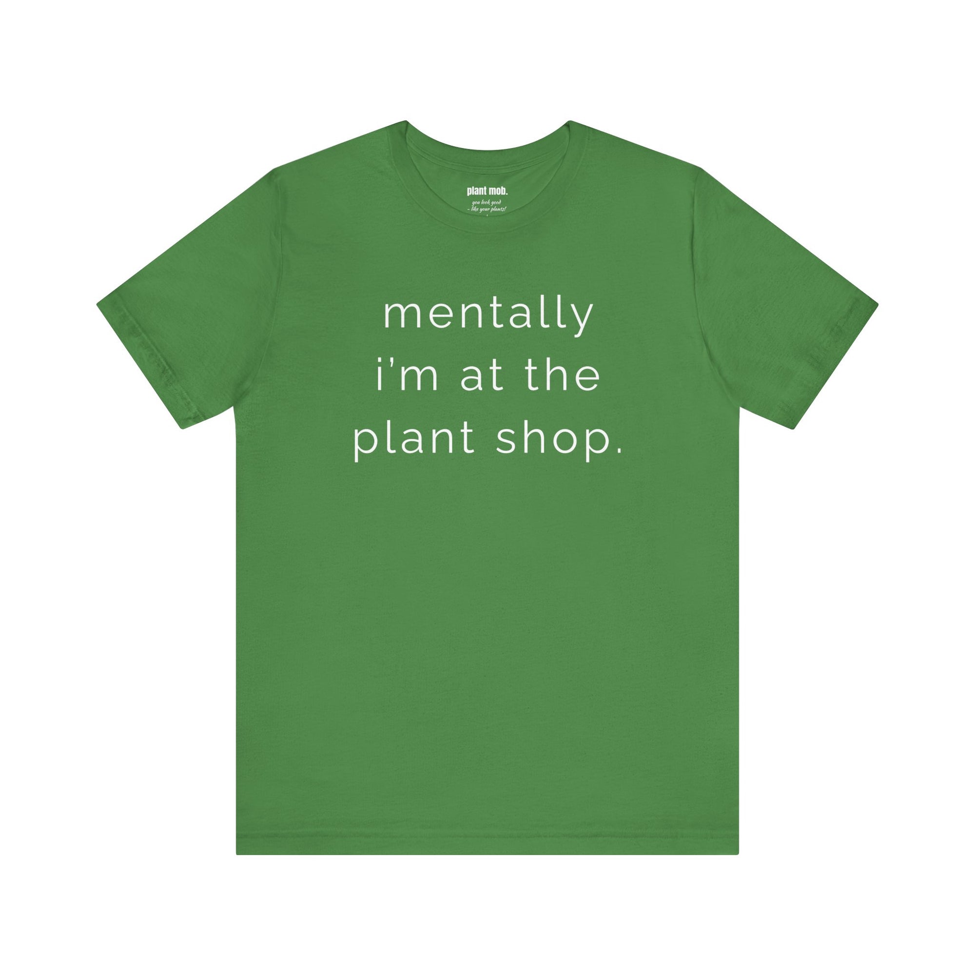 mentally i'm at the plant shop.