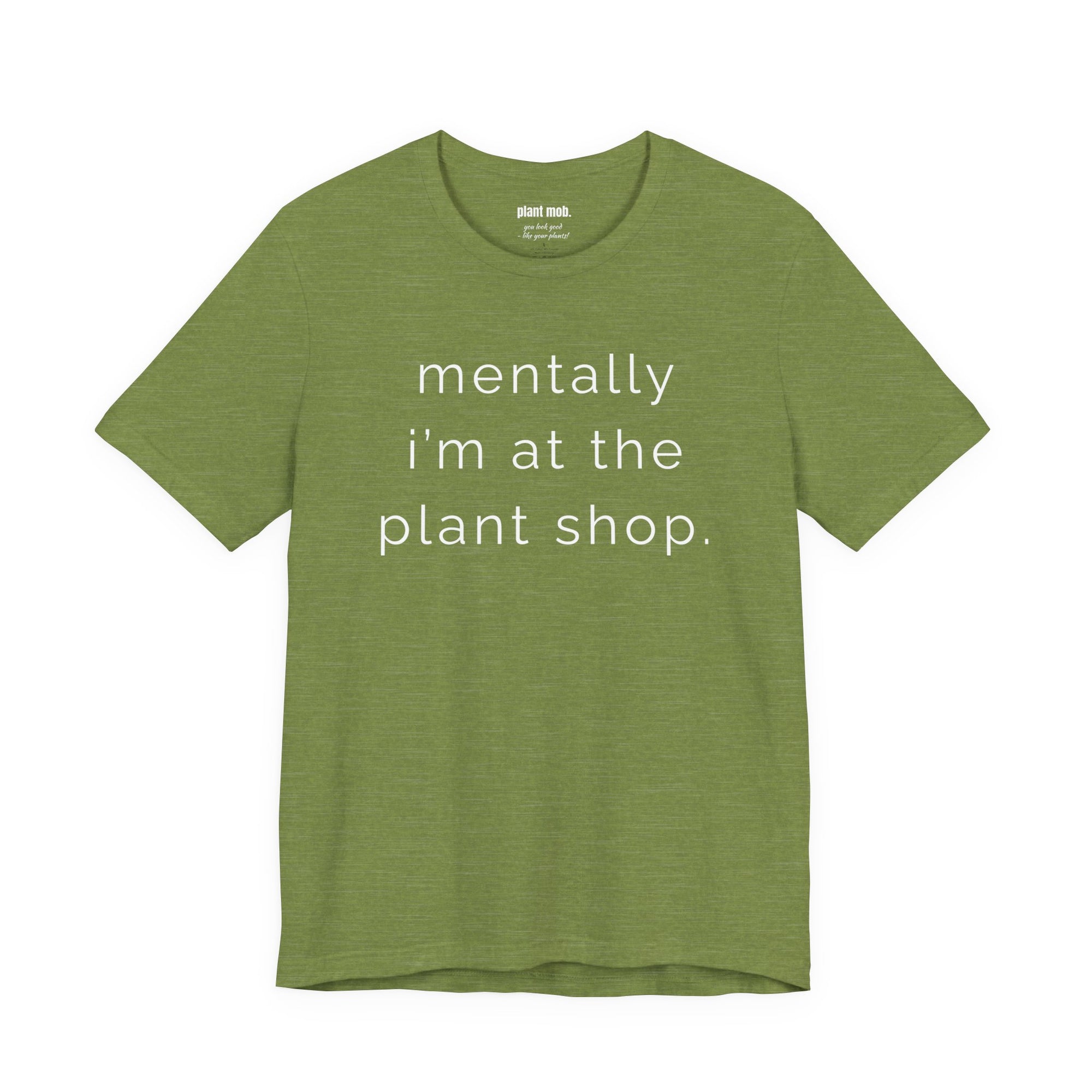 mentally i'm at the plant shop.
