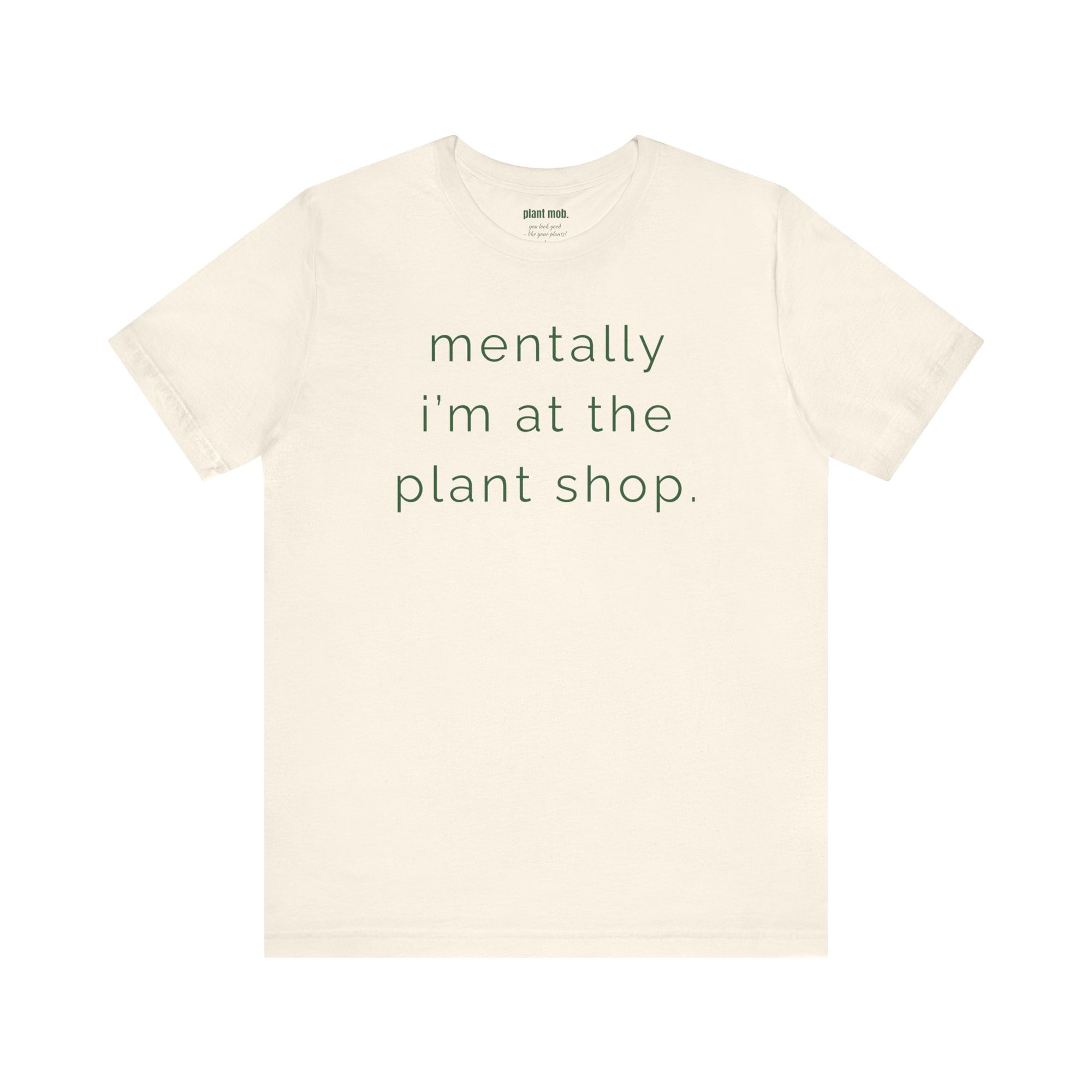 mentally i'm at the plant shop.